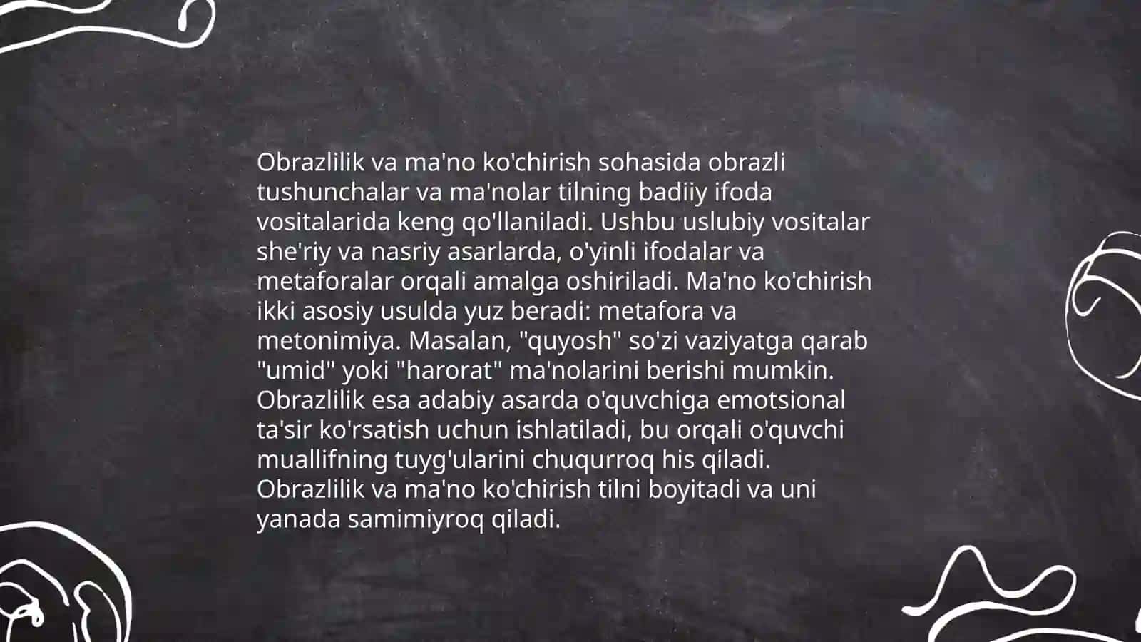 Badiiy tilning obrazliligi va emotsionalligi 4