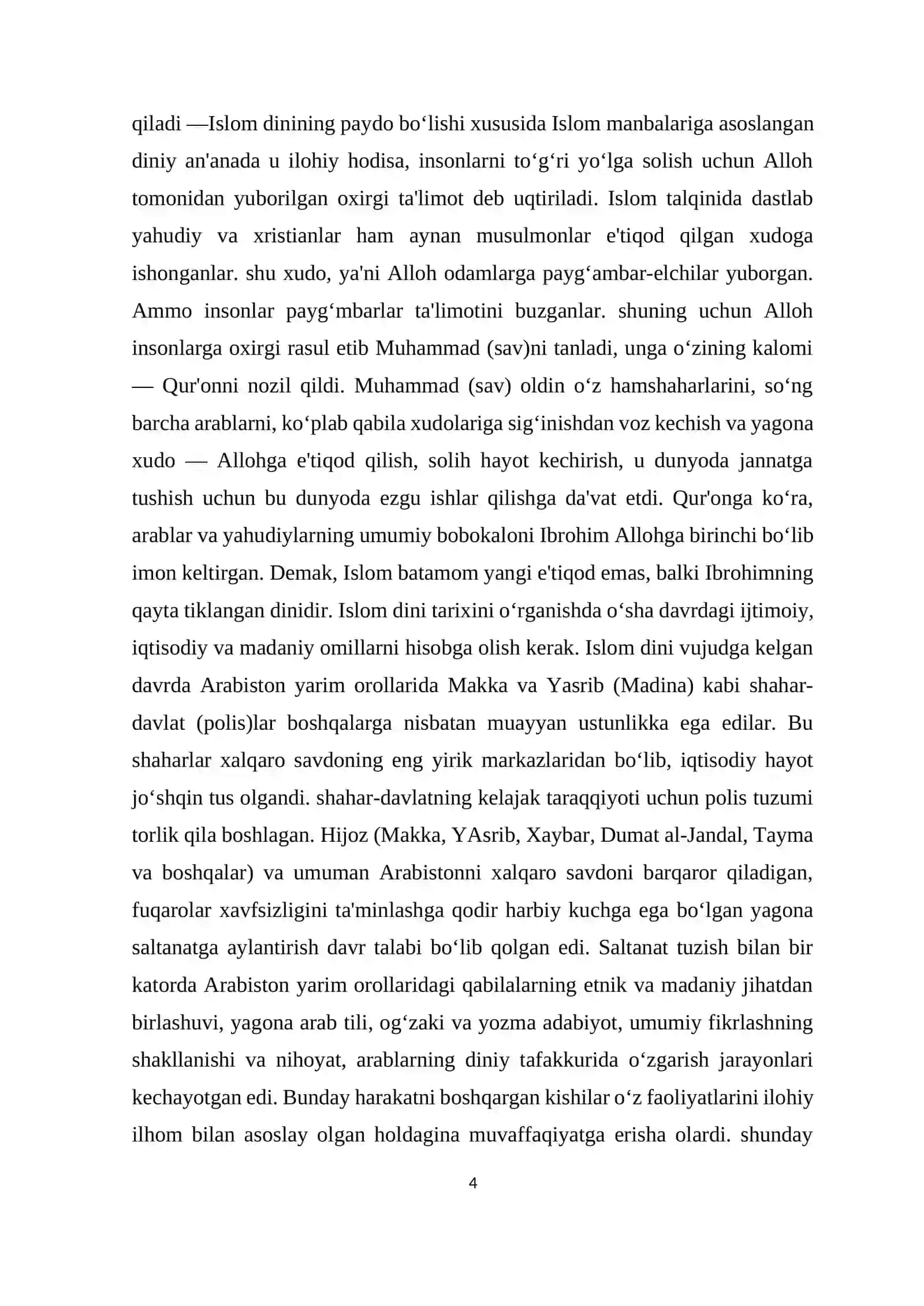 MOVARAUNNAHR VA XUROSONDA ARABLAR BOSQINIGA QARSHI XALQ OZODLIK XARAKATLARI 4