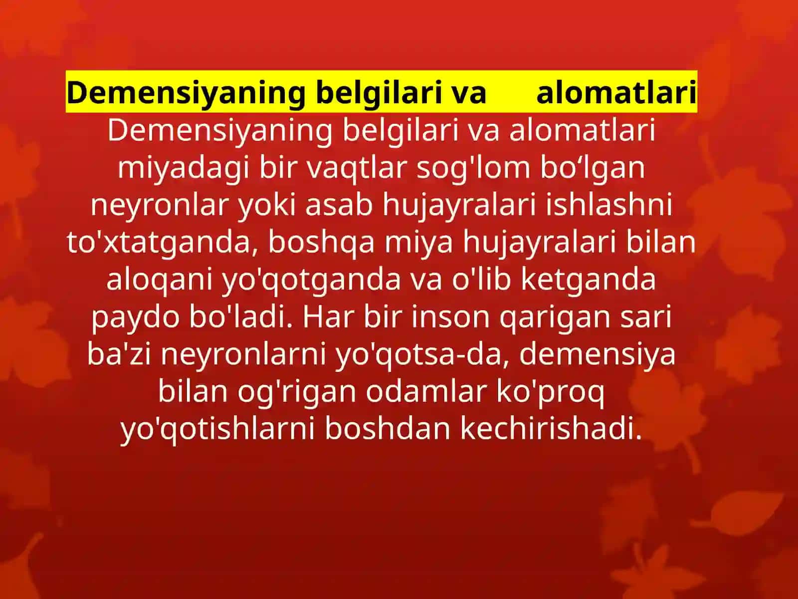 Demensiya 4