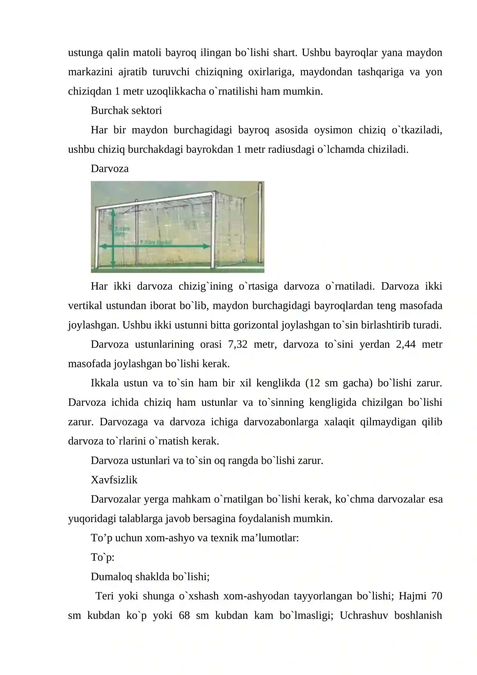 Futbоl o’yini bo'yicha musobaqalar o'tkazish va hakamlik qilish. 4