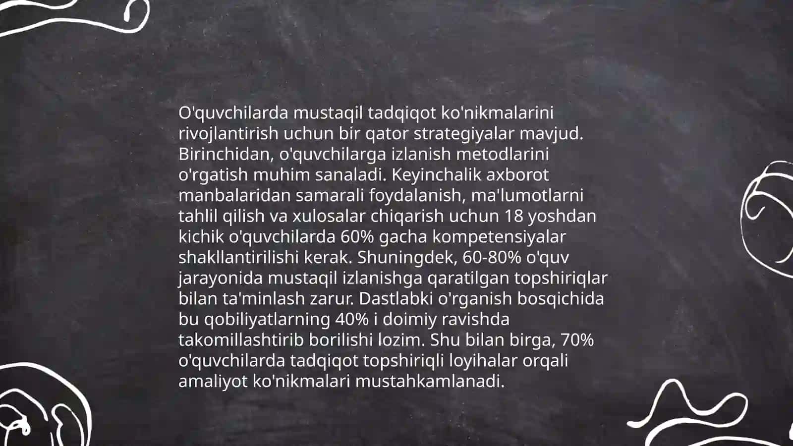 Biologiyani o'qitishda o'quvchilarning o'quv-bilish faoliyatini tashkil etish va boshqarish yo'llari 4