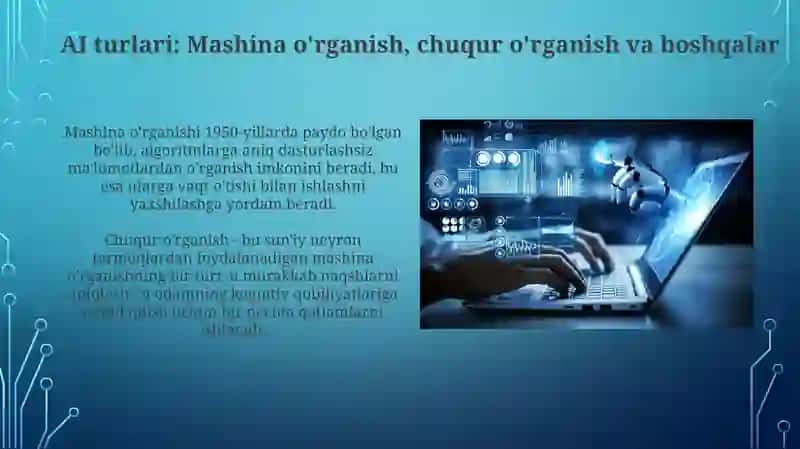 Sun'iy intellekt: Ta'rif, asosiy tushunchalar va tarix 4