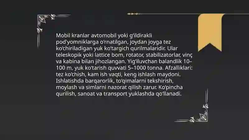 Kranlar 4
