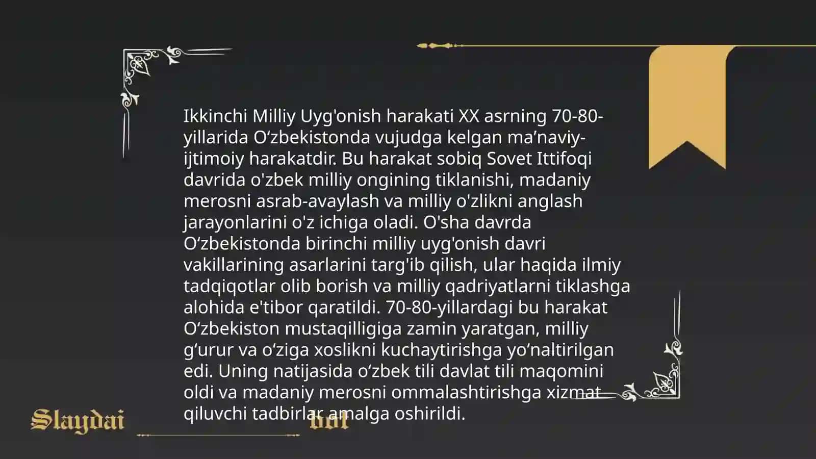Mustaqilik erishish arafasida O'zbekistondagi ijtimoiy-siyosiy jarayonlar 4