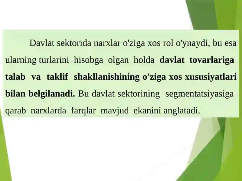 Ijtimoiy soha baholari va subsidiyalar 4