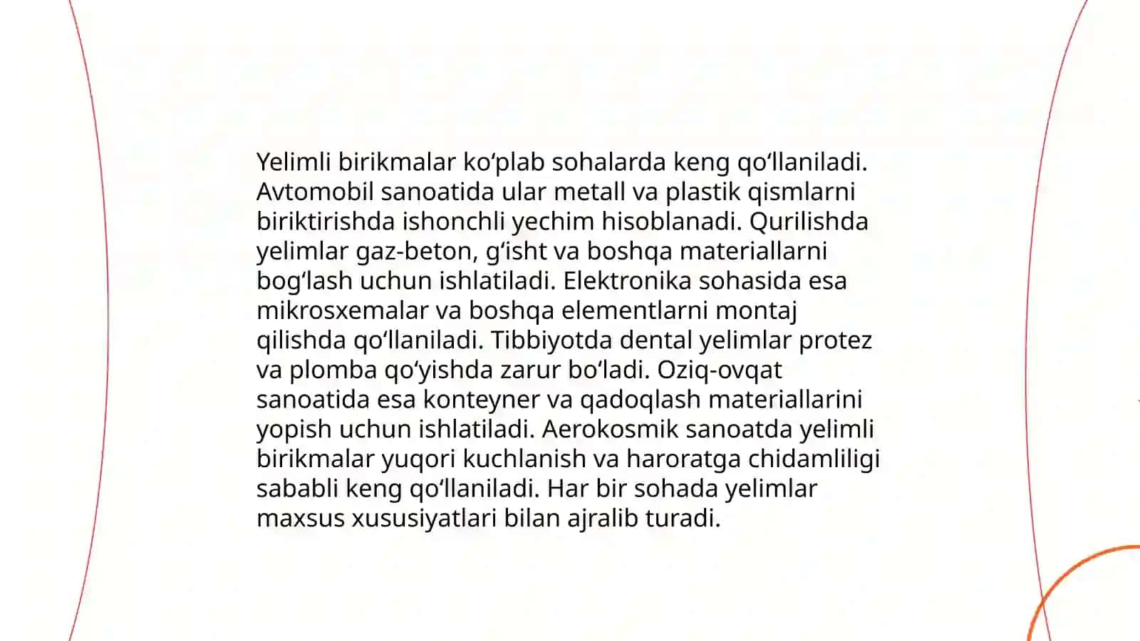 Yelimli va Tig‘izlik Asosidagi Birikmalar va Ular Teorik asoslari 4