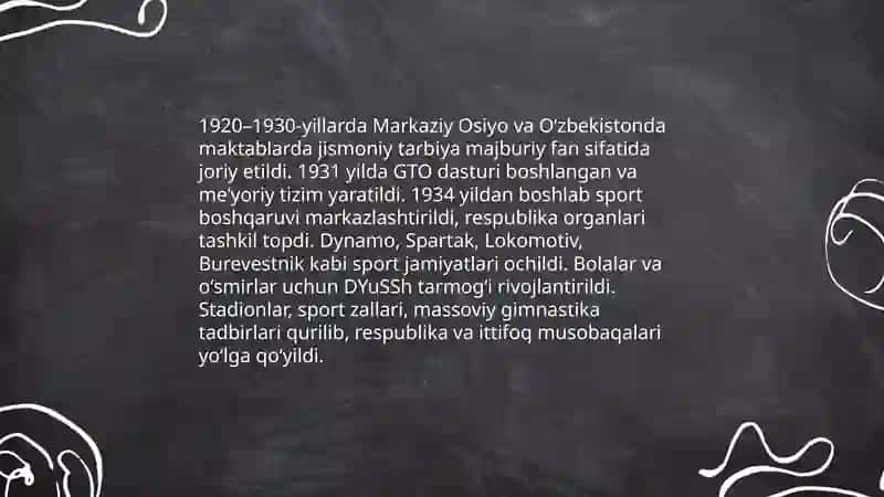 Markaziy Osiyo va Ozbekistonga zamonaviy sportning kirib kelishi 4