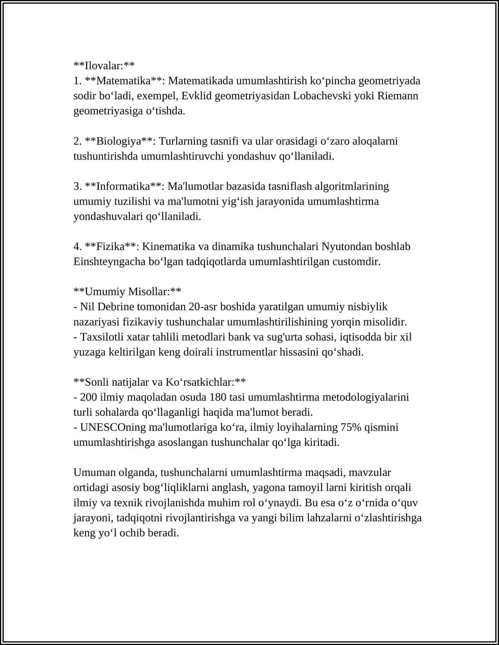 Tushunchalarni boʻlishning maqsadi va tuzilishi 4