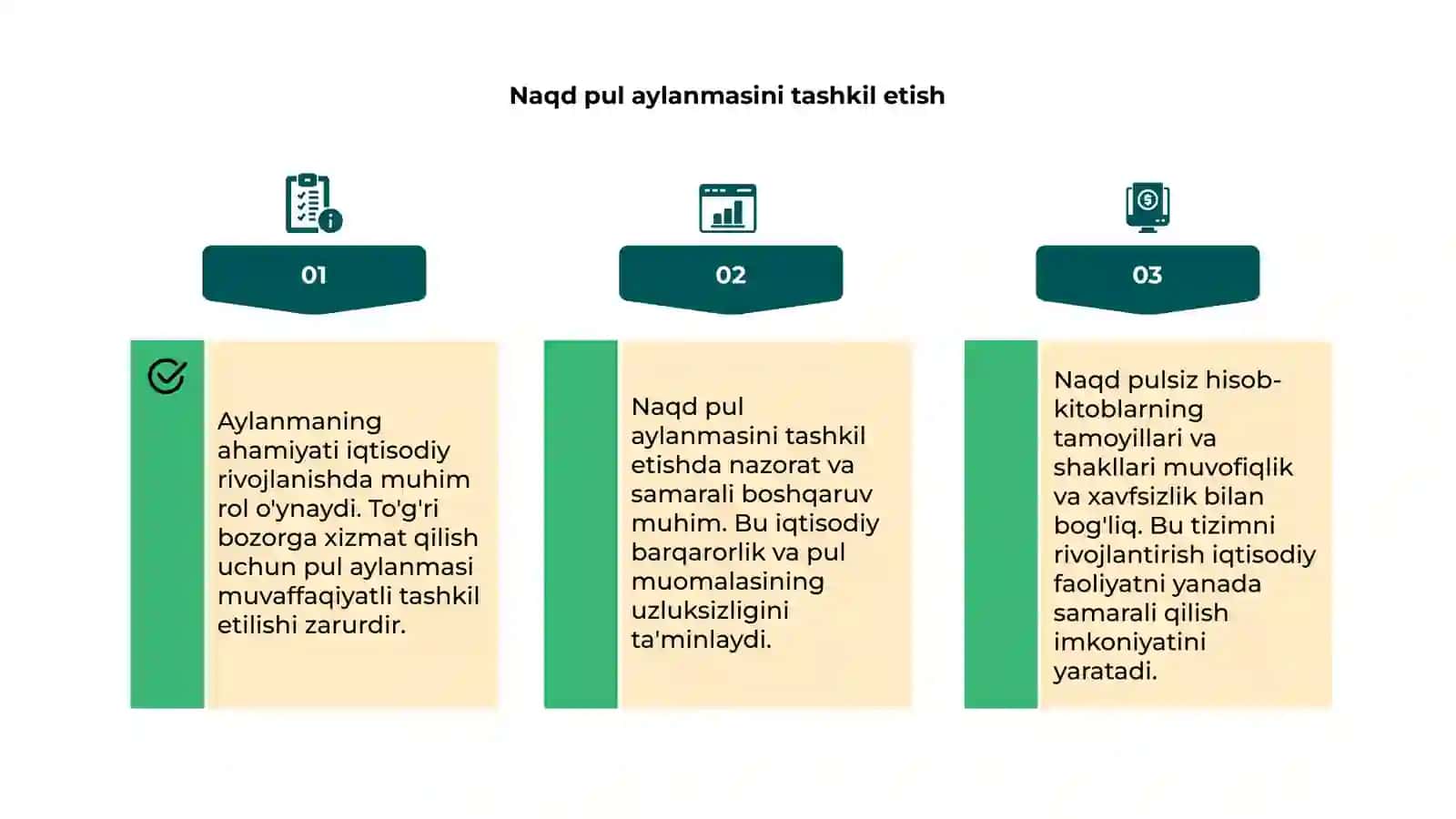 Pul aylanmasining ahamiyati 4