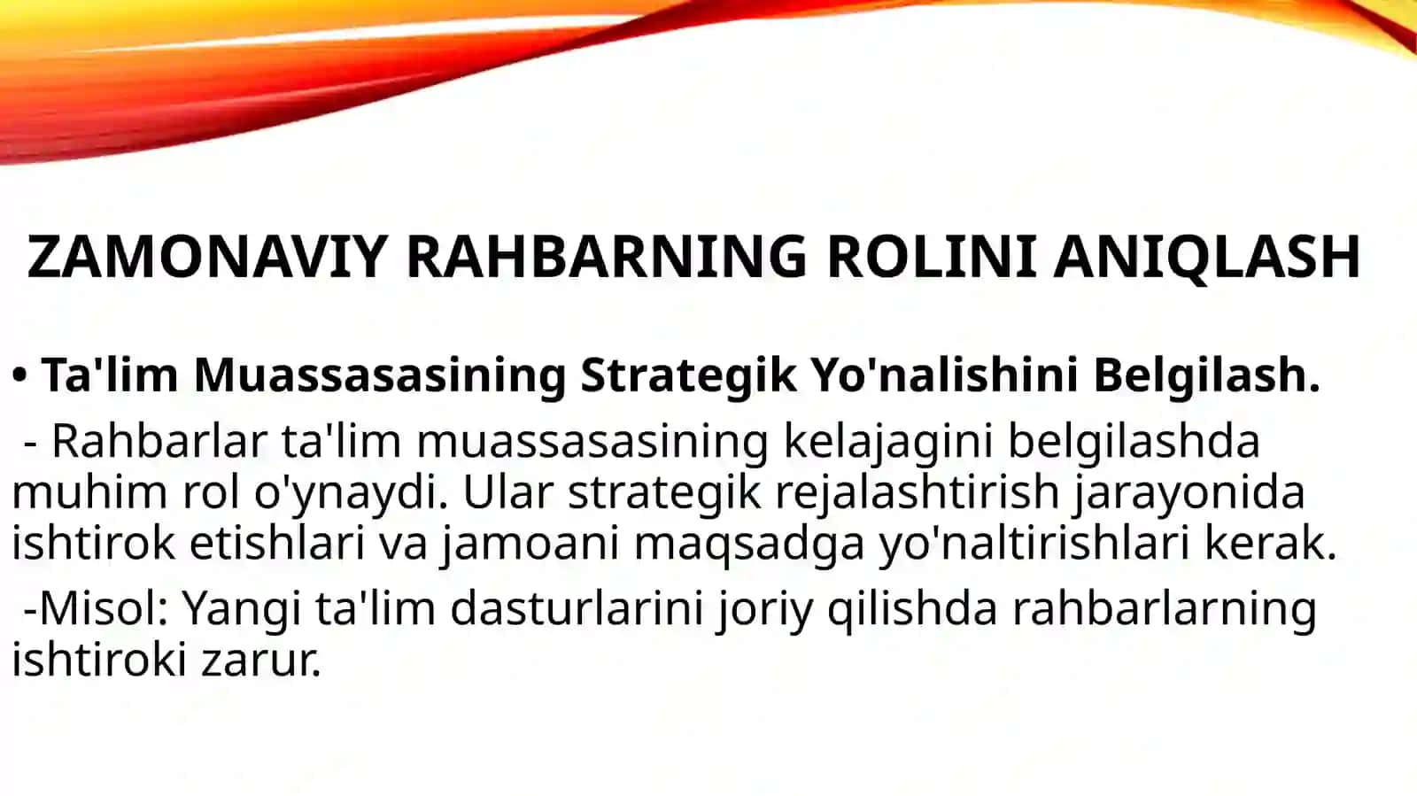 Ta’lim Muassalarini Boshqarishda Zamonaviy Rahbarlik 4