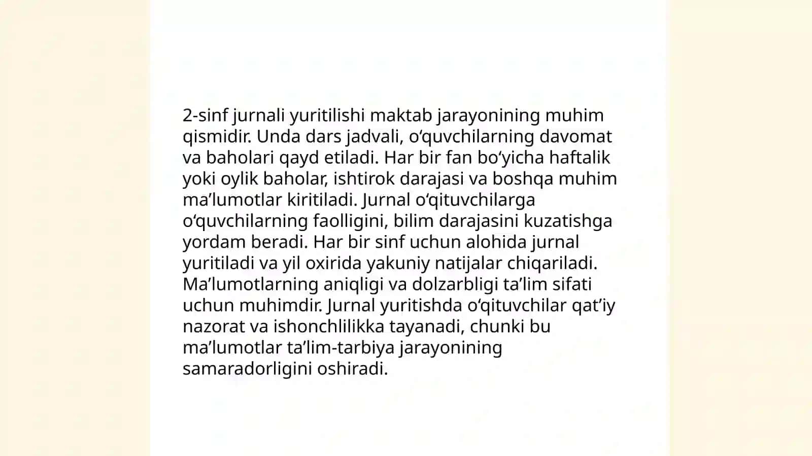 O'quv rejasi bilan tanishish 4