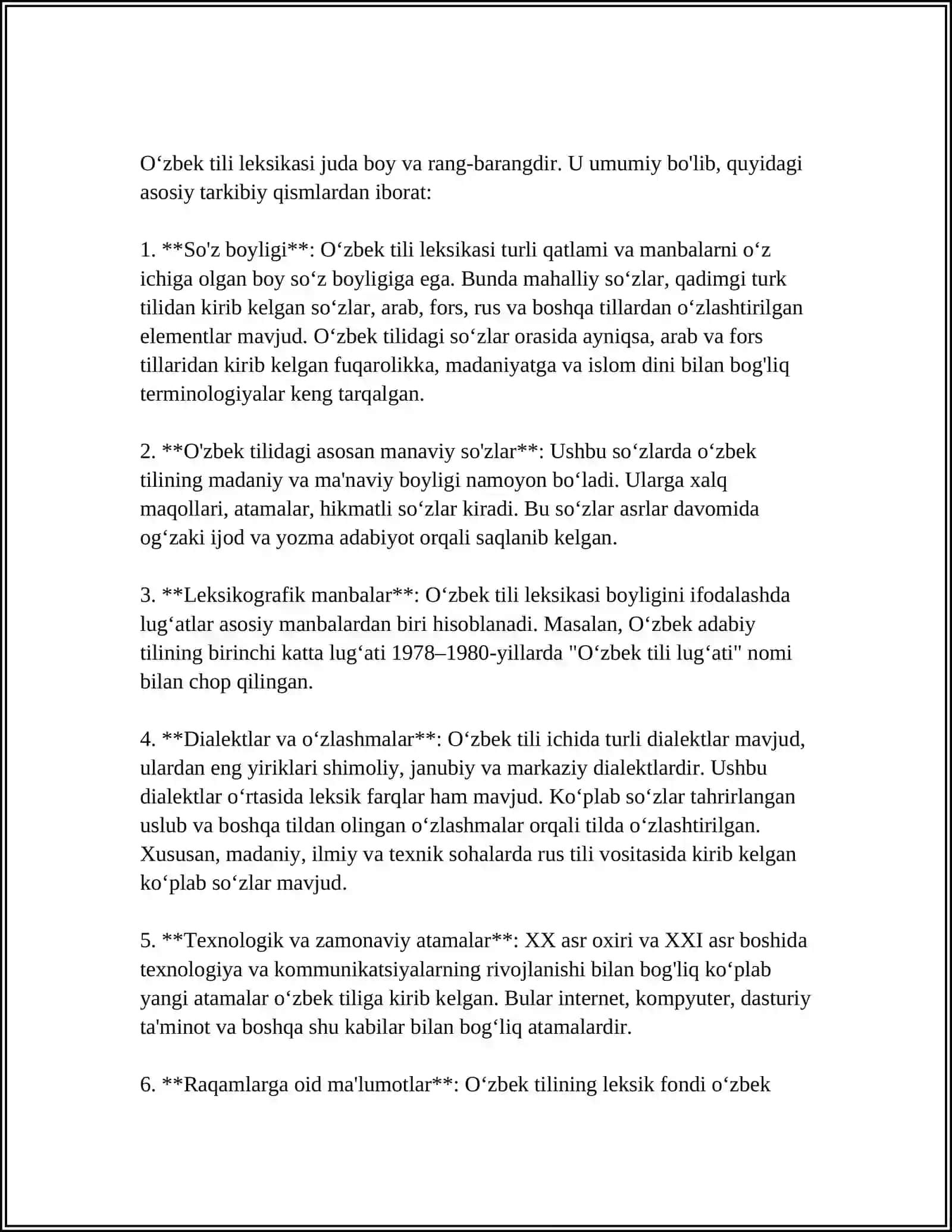 A.HOJIYEVNING " OʻZBEK TILI SINONIMLARINING IZOHLI LUGʻATI " KITOBINING QISQACHA IZOHI 4