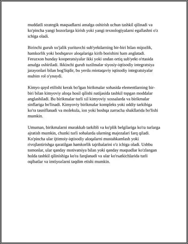 BIRIKMALAR VA OʻTQAZISHLAR HAQIDA TUSHUNCHALAR 4