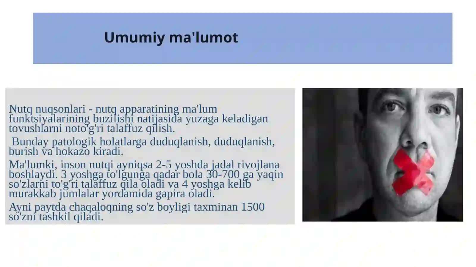 Nutq nuqsonlarining kelib chiqish sabablari 4