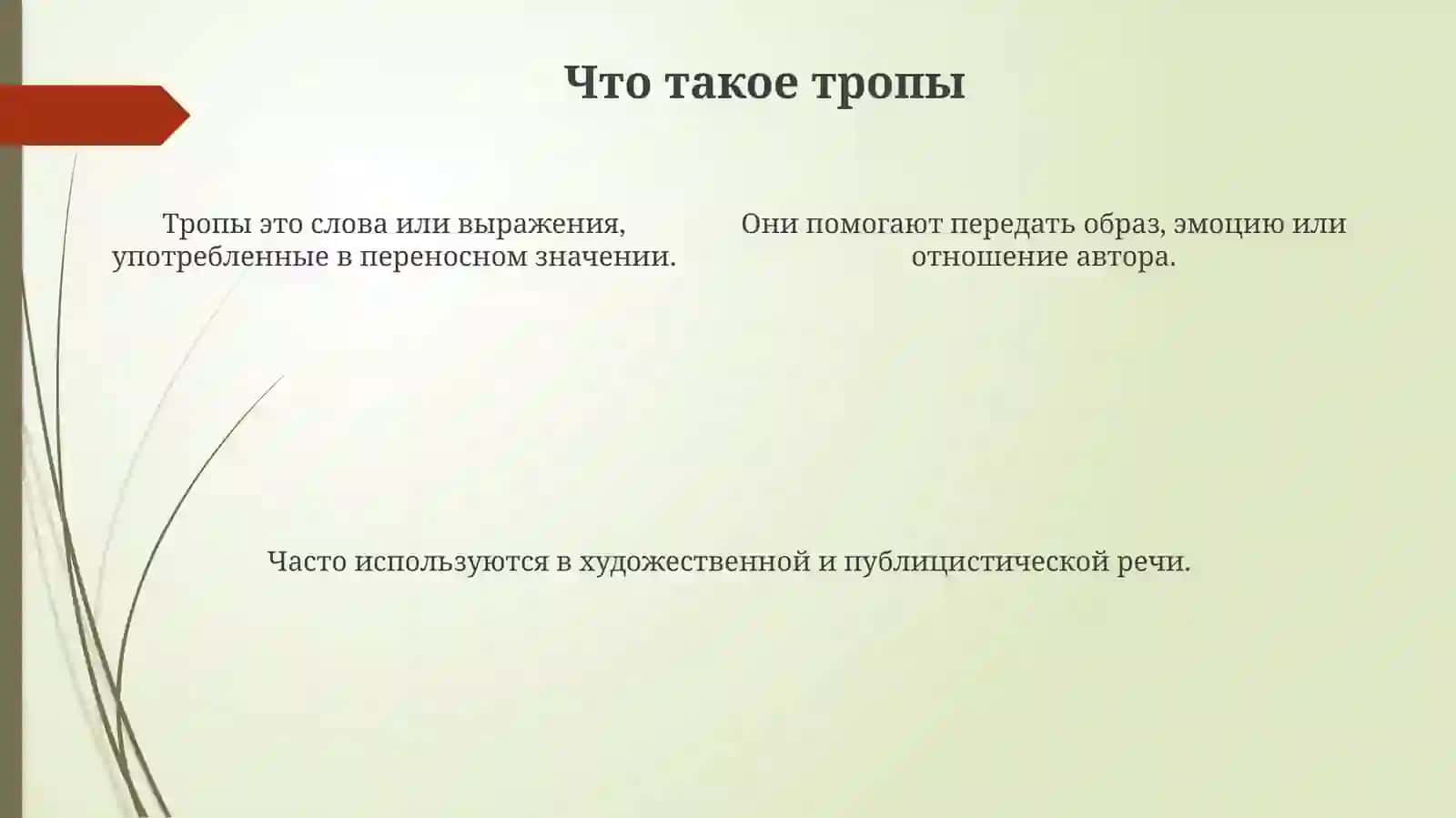 Внесистемные выразительные знаки (тропы) 4