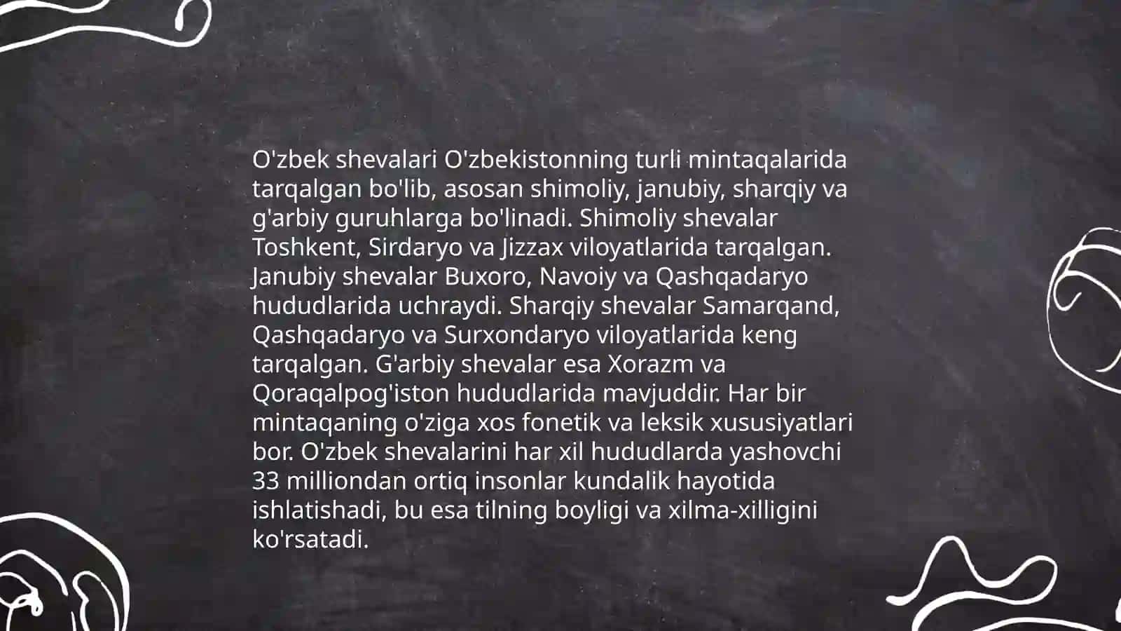 O'zbek shevalari tasnifi 4