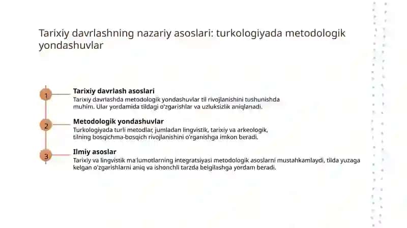 O'zbek tili tarixini davrlashtirishga oid turkologiyadagi qarashlar 4