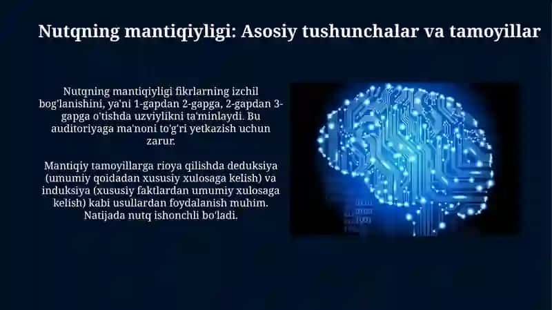Nutqning asosiy komunikativ sifatlari 4