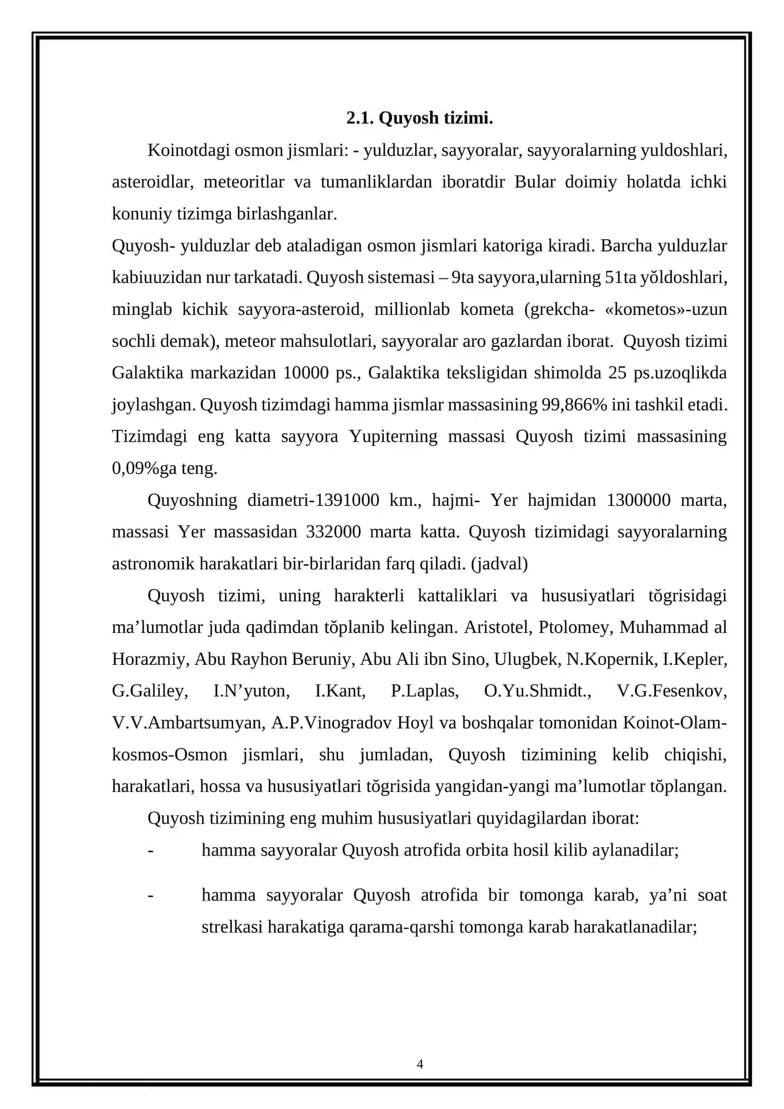QUYOSH SISTEMASI KELIB CHIQISHINING ZAMONAVIY NAZARIYASI 4