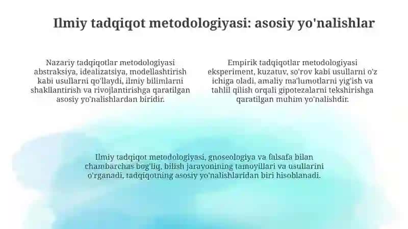 Pedagogika fani predmeti va ilmiy tadqiqot metodlari 4