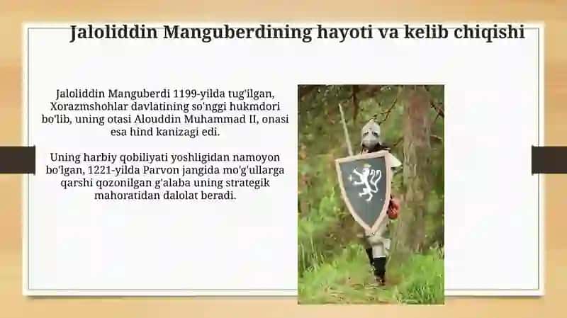 Jaloliddin Manguberdi - Vatan himoyachisi 4