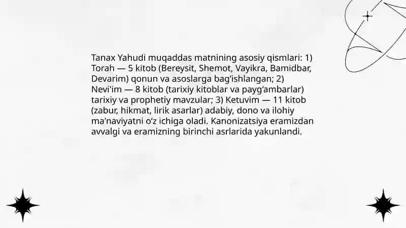 Yaxudiylik ta‘limoti va muqaddas kitobi 4