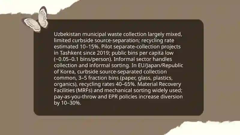 Comparative Study on Recycling in Uzbekistan and Foreign Countries 4