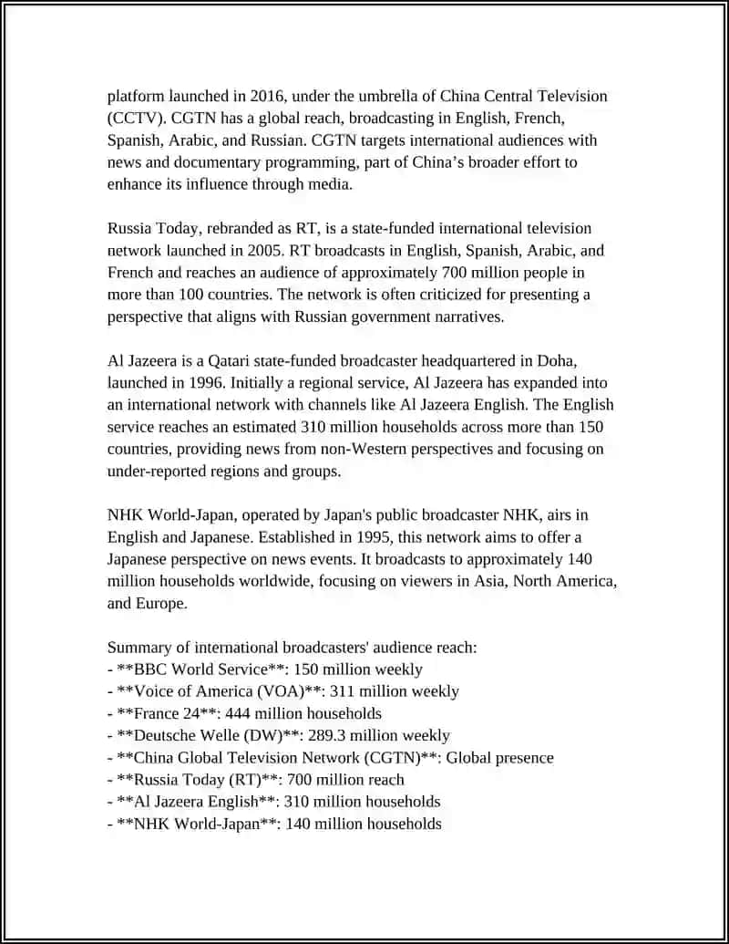 GLOBAL MEDIA 4