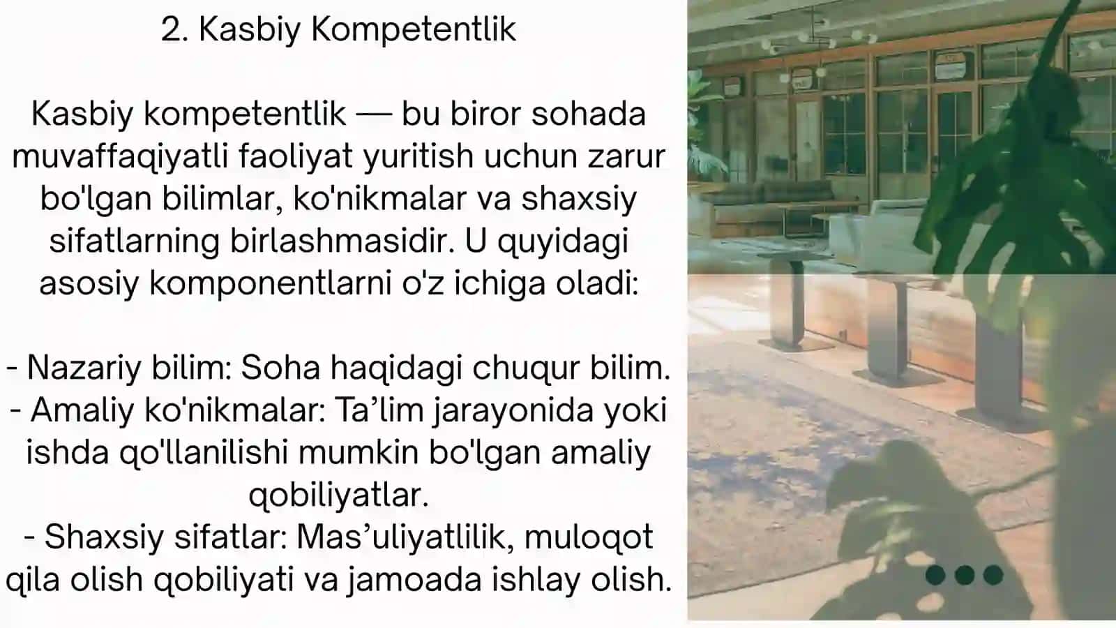 Akademik Ko'nikmalar va Kasbiy Kompetentlik faniga Kirish 4