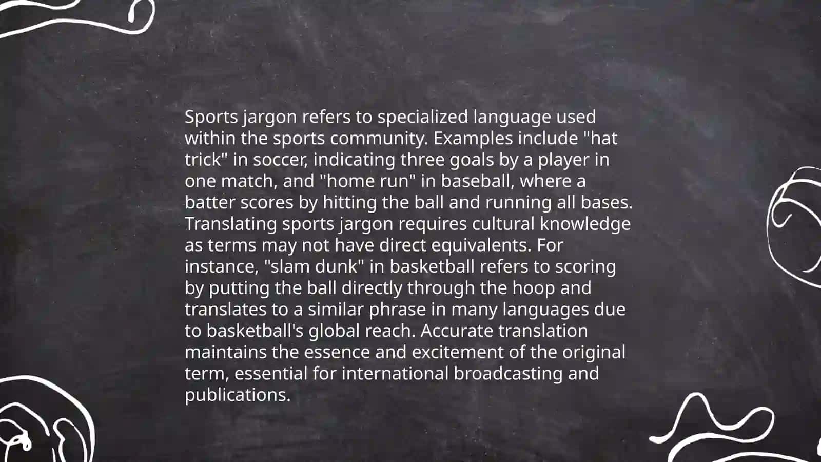 Translation of political and sport terms 4