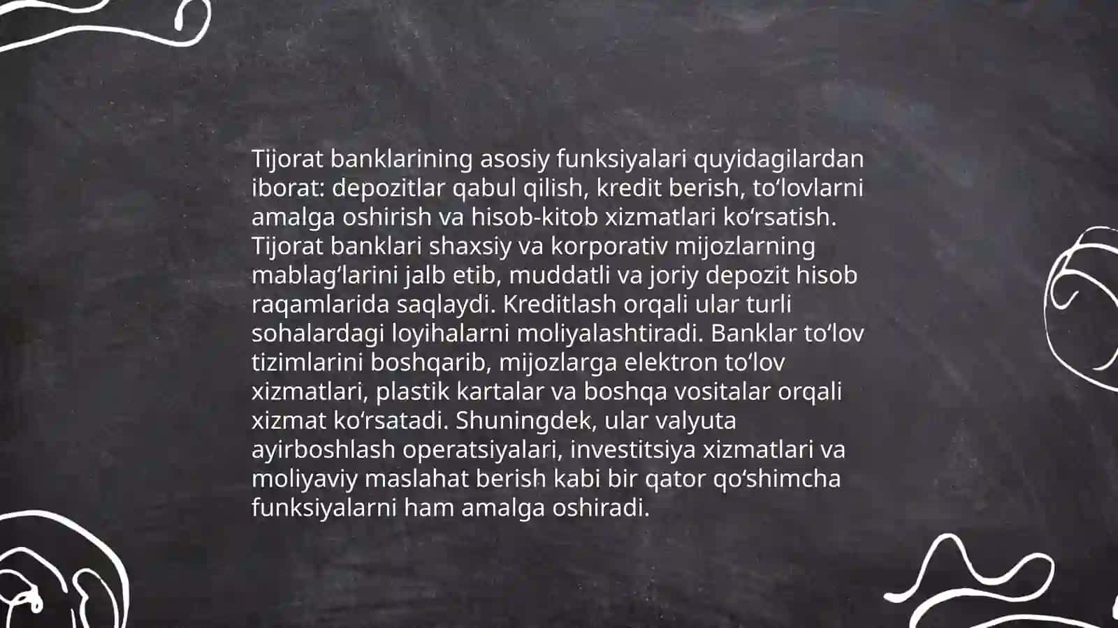 Tijorat banklari va ularning funksiyalari 4