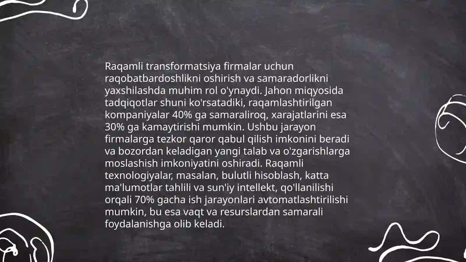 Zamonaviy firmalar va ularning texnologiyalarga moslashuvi 4