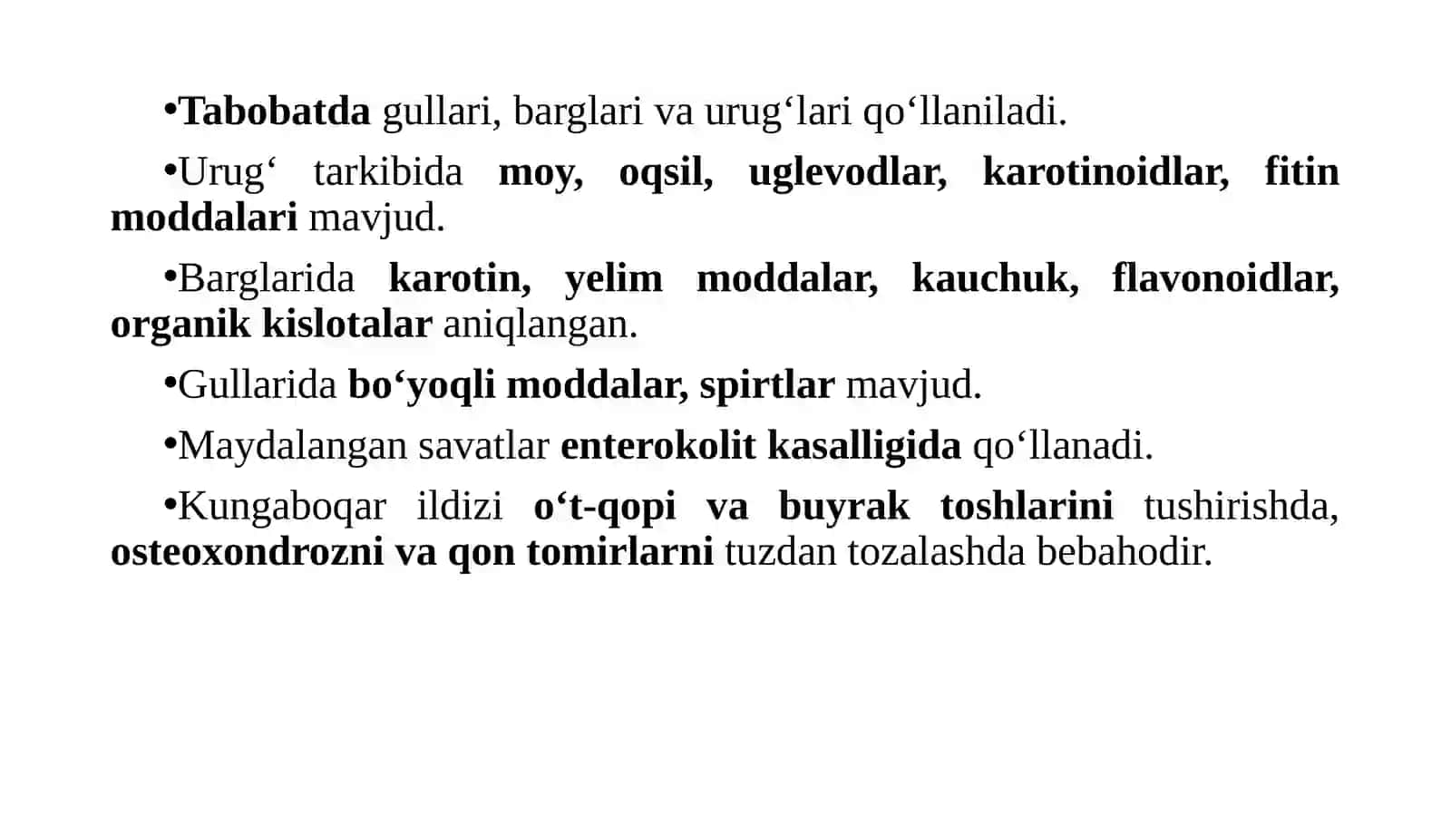 Kungaboqarning ahamiyati, biologiyasi 4