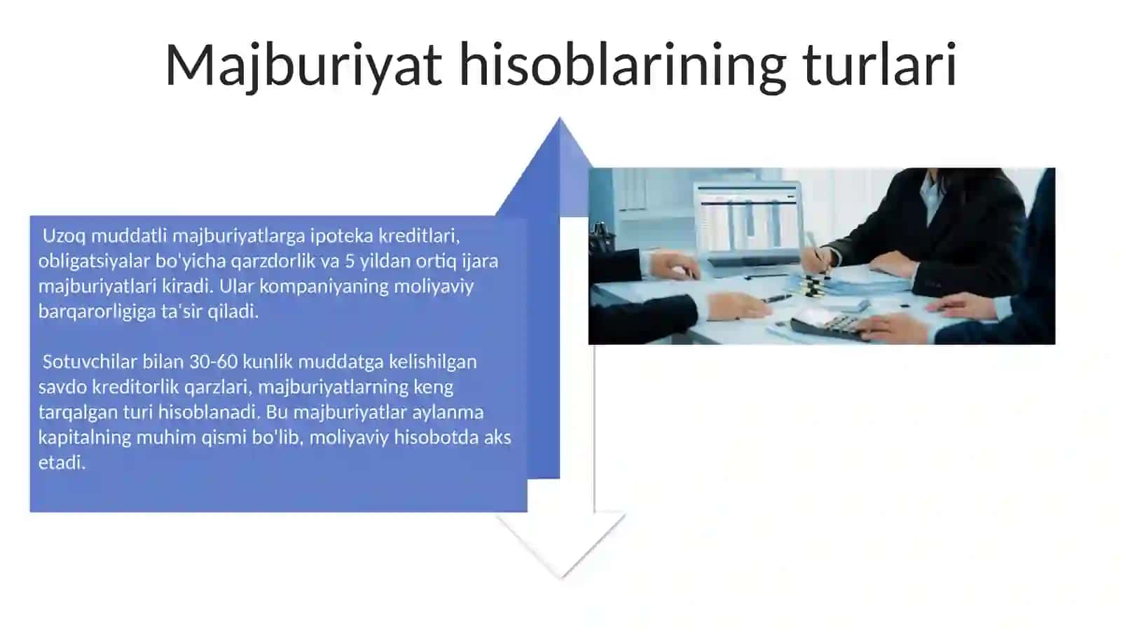 Aktiv va passiv schyotlardagi qoldiqlari aniqlash 4