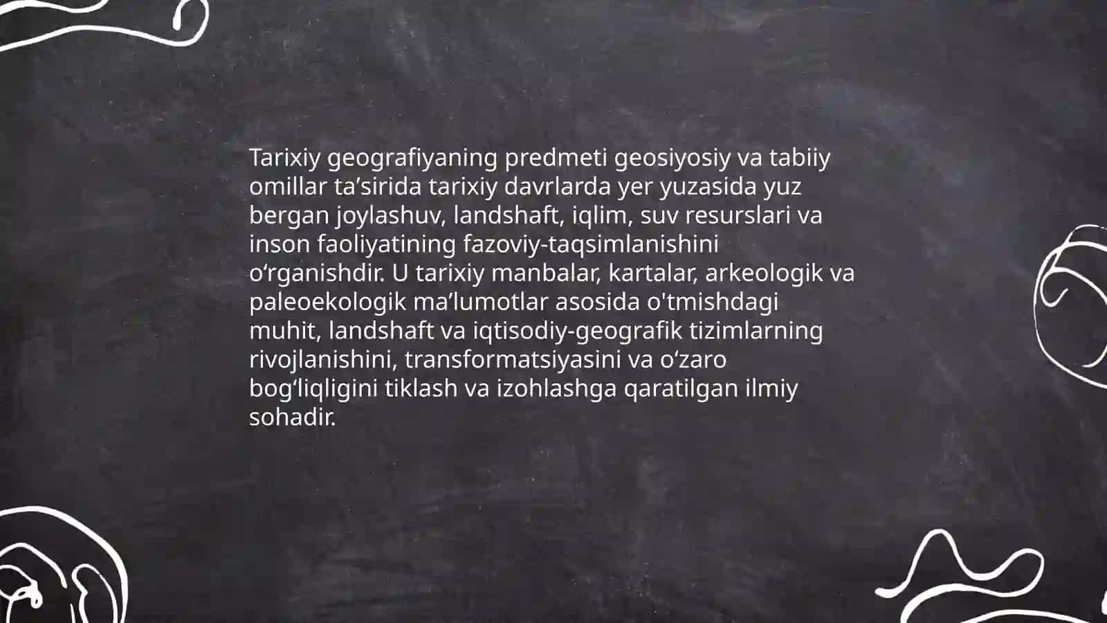 Tarixiy geografiyaning metodi predmeti va asosiy vazifalari 4
