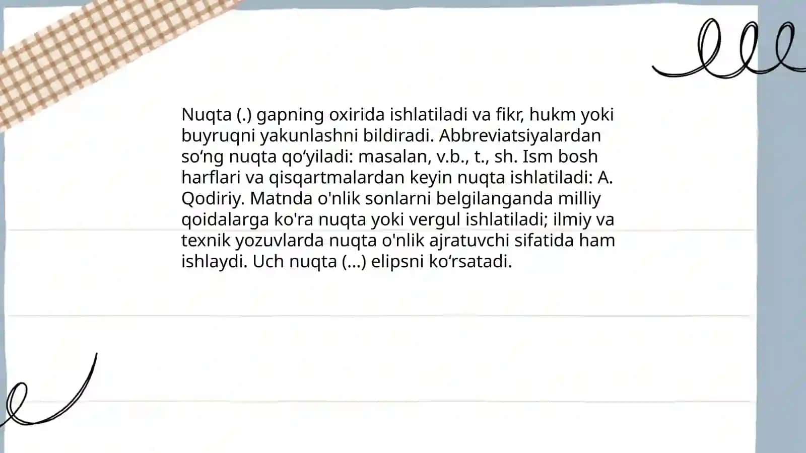 Punktuatsiya 4