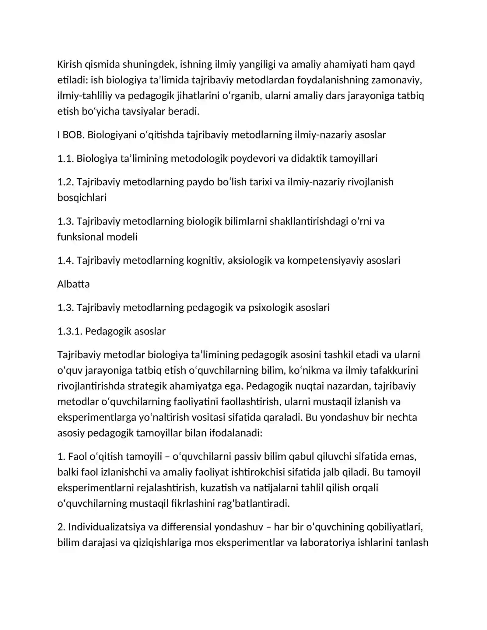 BIOLOGIYA O’QITISH METODIKASI FANIDAN 4