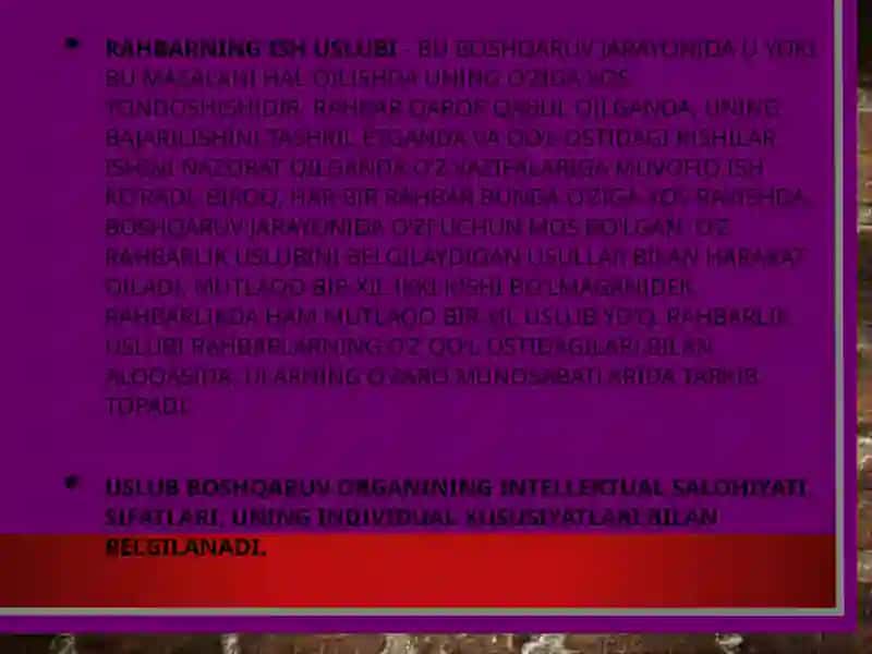 RAHBAR HODIMLARDA TASHKILOTCHILIK QOBILIYATINING PSIXOLOGIK XUSUSIYATLARI 4