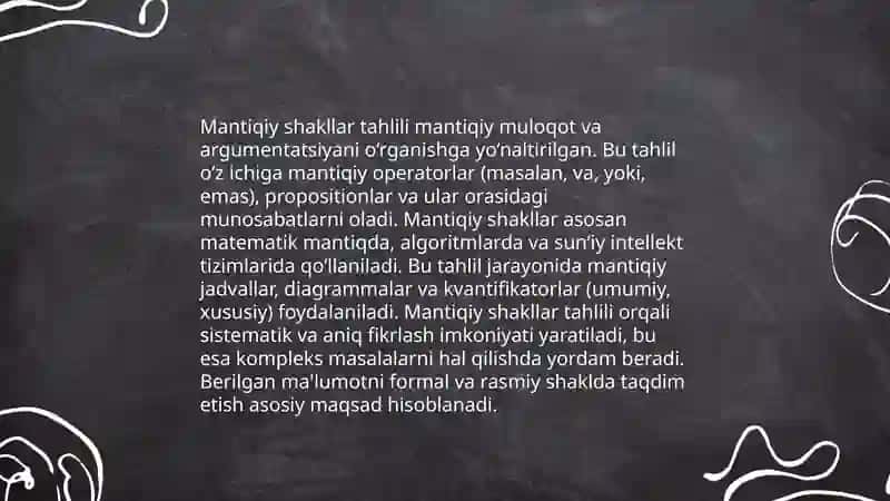 Tushuncha-predmetlarning umumiy muhim belgilarini aks ettiruvchi mantiqiy shakl 4
