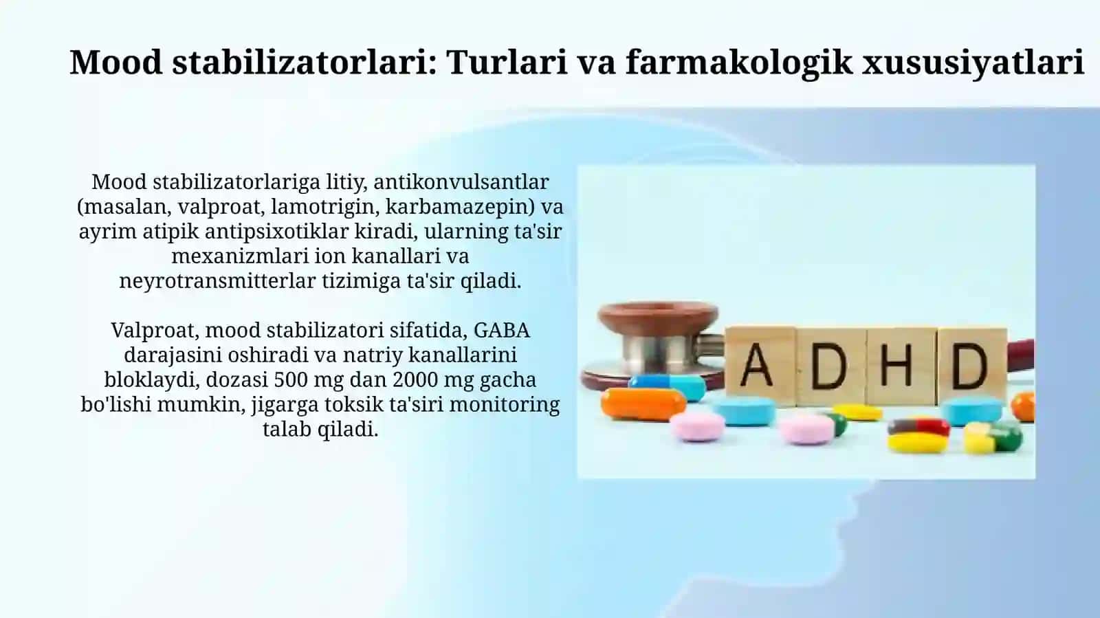 Noadropmoddalarlidiytuzlaripisixosutimulantidepresantlarsedativvositalar 4