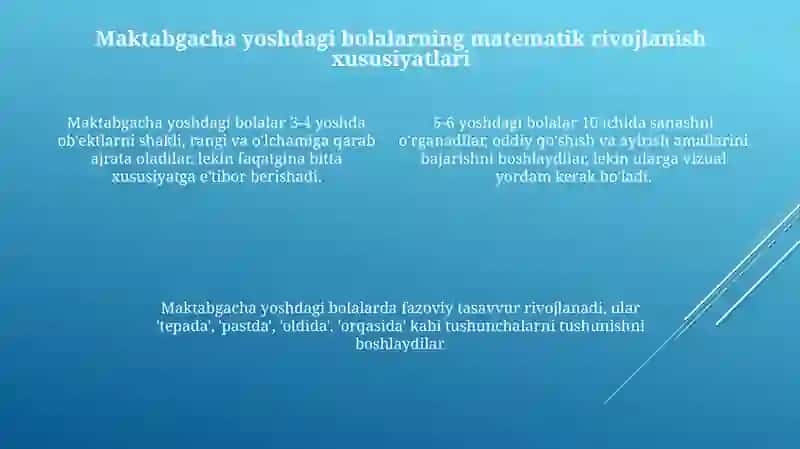 Matematik ta'limida STEAM texnologiyalari 4