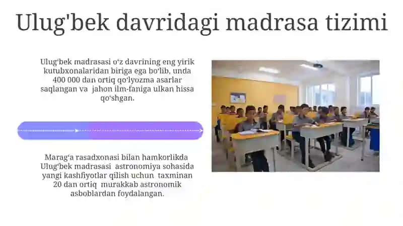 Samarqand madrasasi va uning ahamiyati 4
