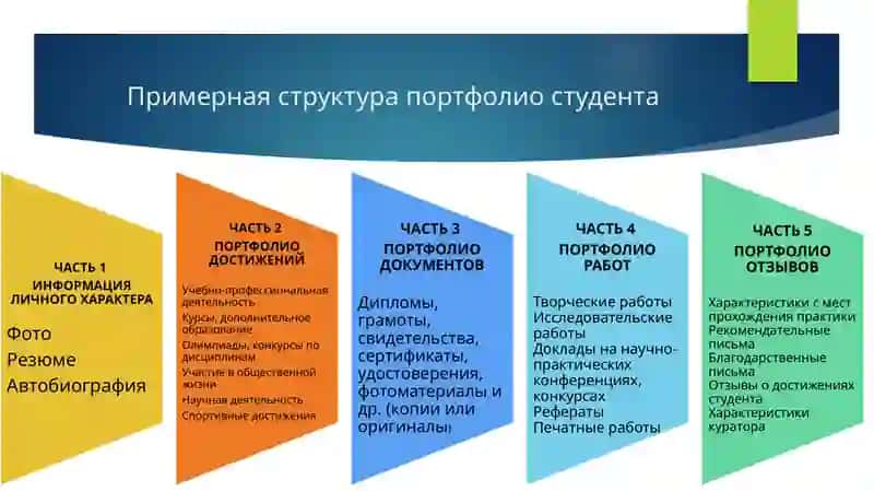 Портфолио студента 4