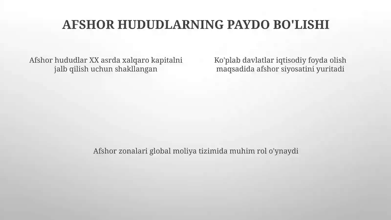 Afshor pul munosabatlari 4