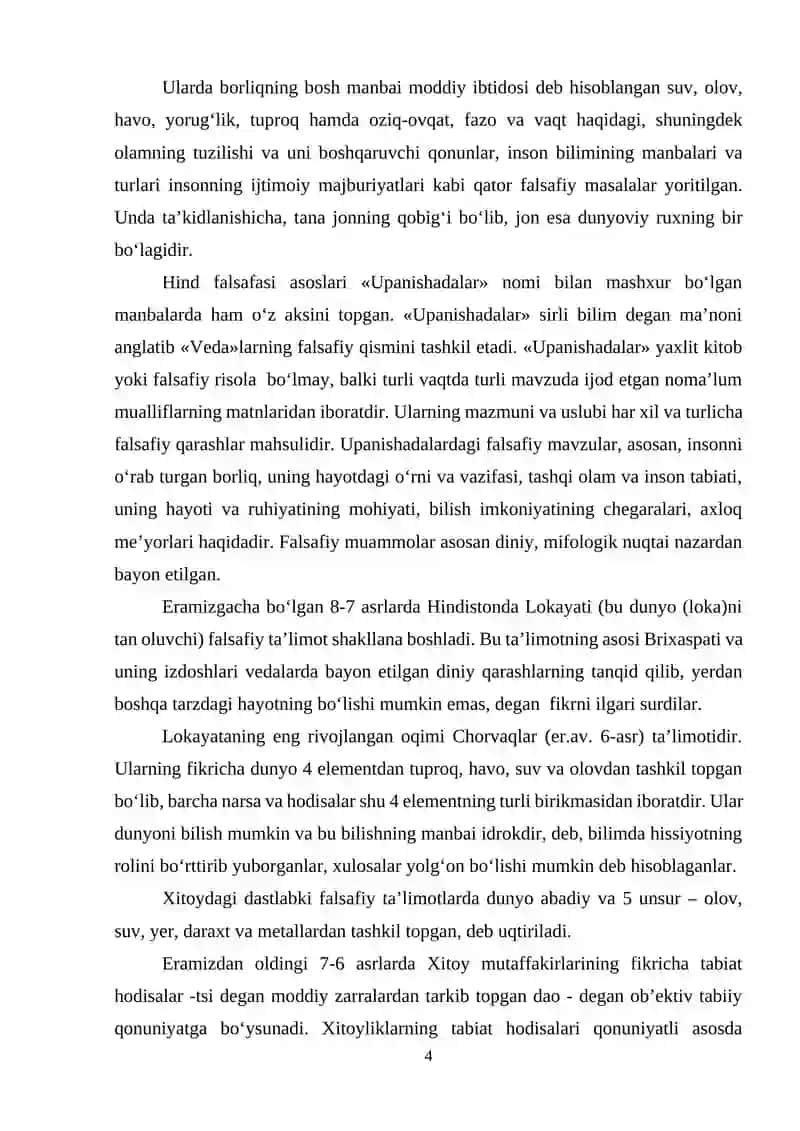 Qadimgi Sharq falsafasidagi falsafiy maktablar va ta’limotlar 4