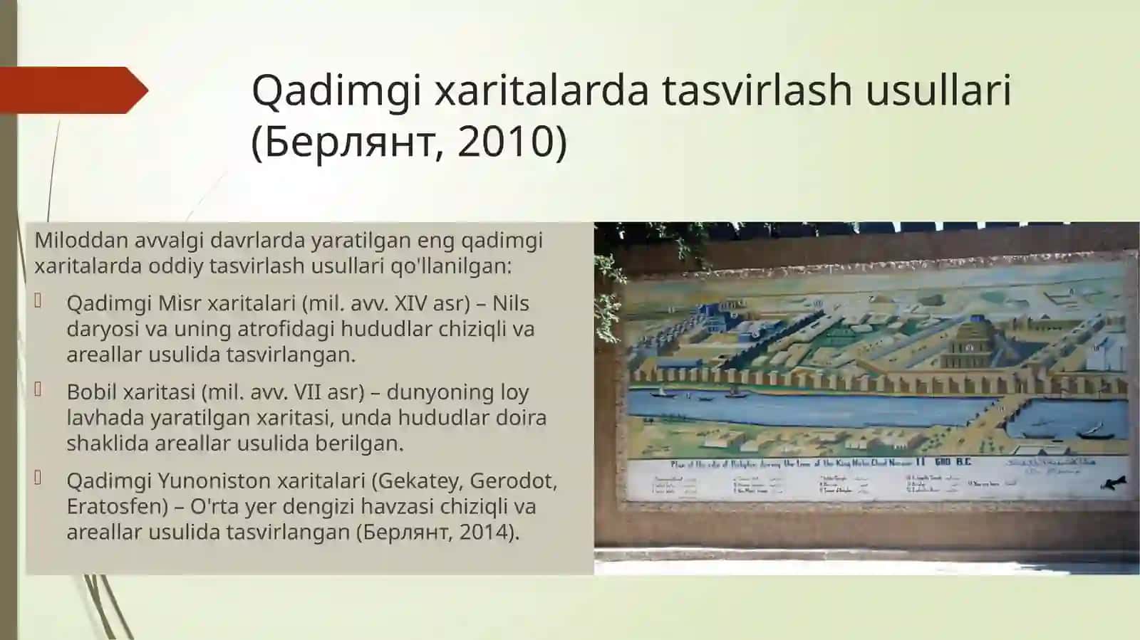 Geografik xaritalarda hodisalar ni kartografiк tasvirlash usullarini o‘rganish 4