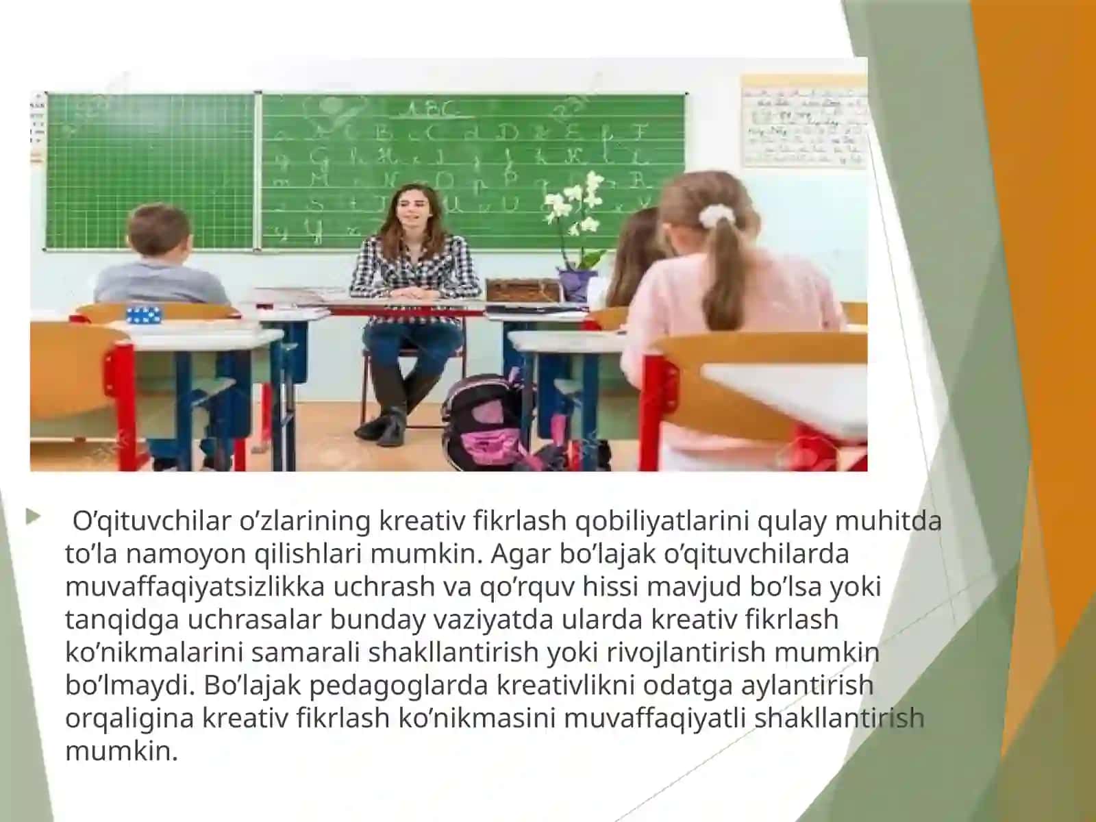 Oʻqituvchining kreativ mahsulot (ishlanma) 4