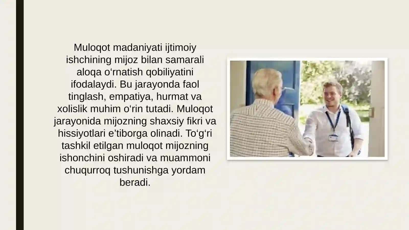 Ruhiy jihatdan xavfli guruhlar bilan ijtimoiy ish olib borishda etik printsiplar va inson huquqlari 4
