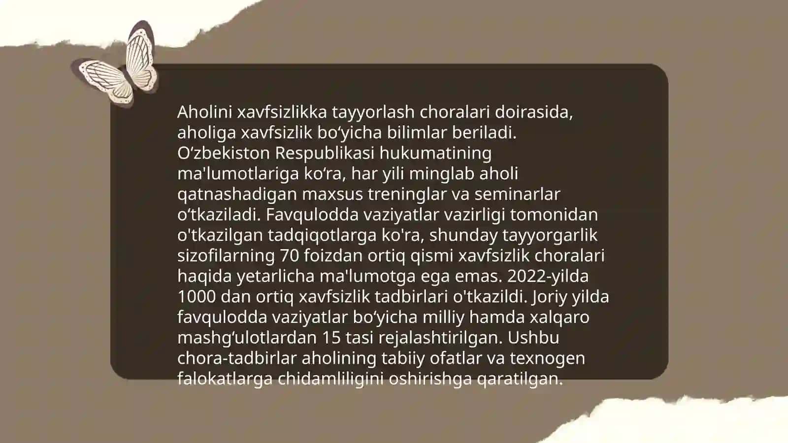 Favqulodda vaziyatlar va aholi muhofazasi 4
