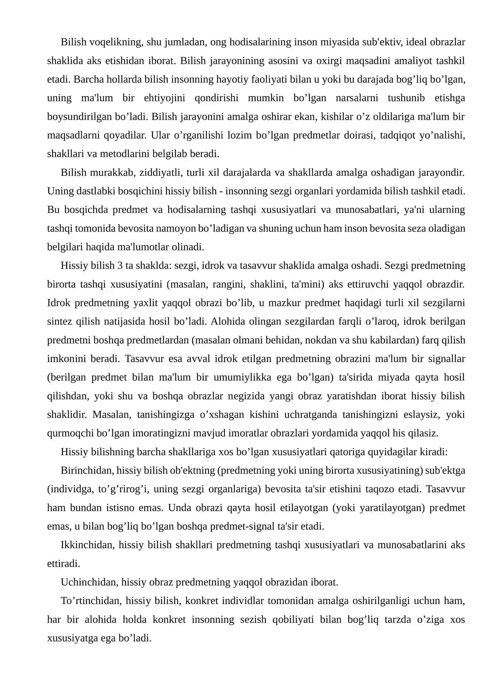 Mantiq ilmining predmeti, asosiy qonunlari 4